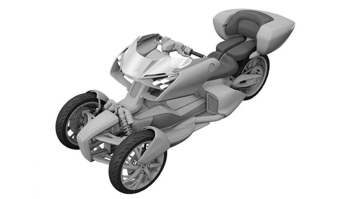 Yamaha Trike concept patents